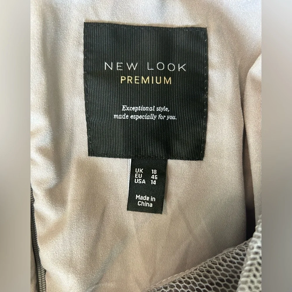 5/$25 New Look Premium semi-formal dress size USA 14 - Picture 8 of 10